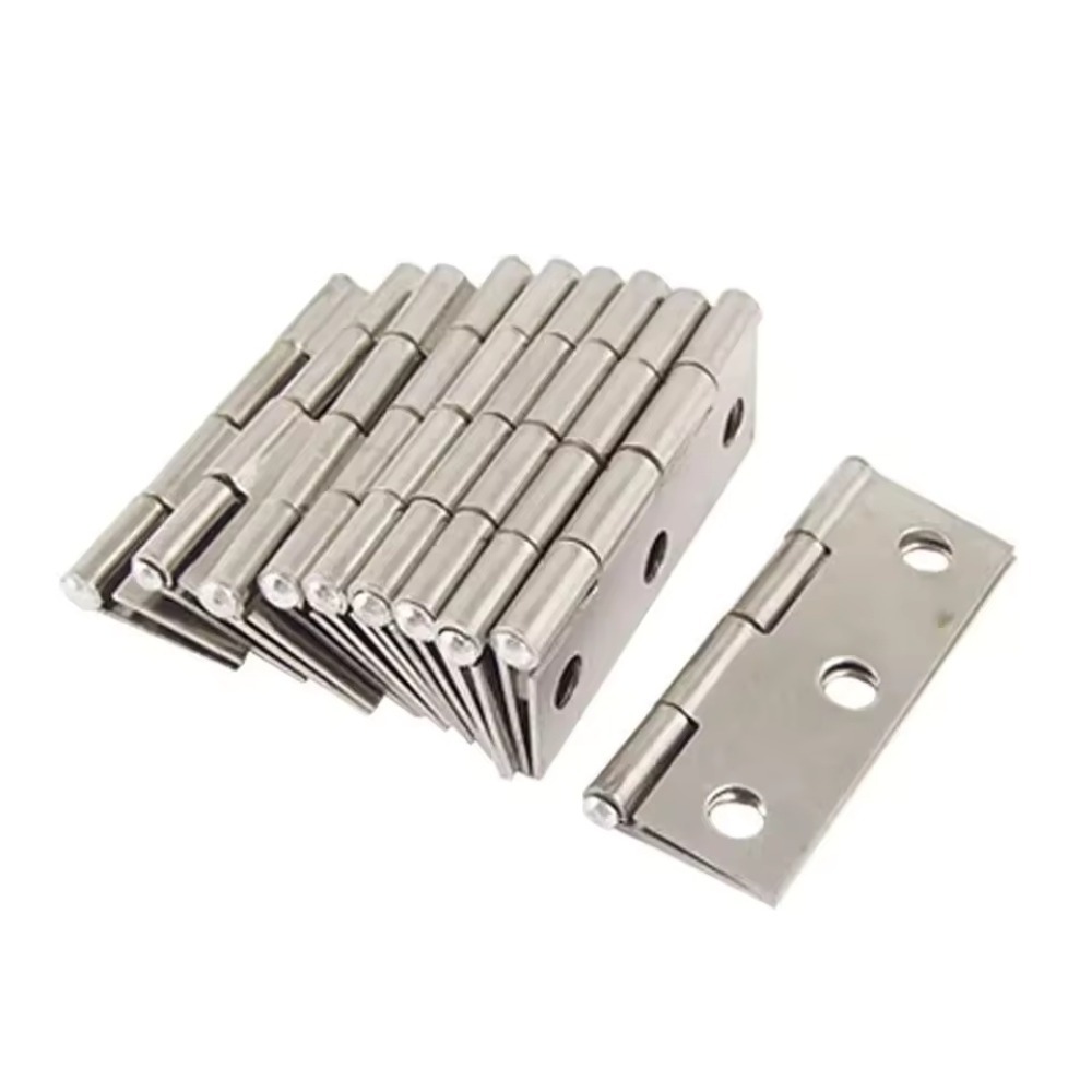 Kitchen Baking Cabinet - 2pc 折りたたみバットヒンジステンレス鋼ヒンジテーブルキャビネットドア窓木箱フラットヒンジキッチン家具金具用