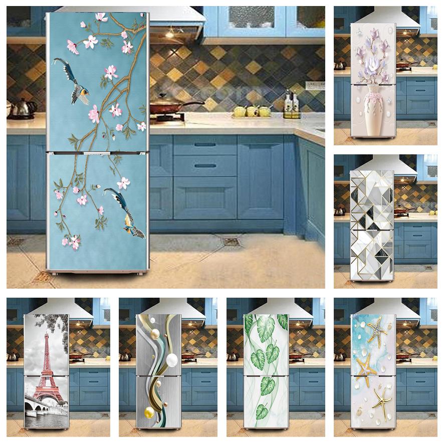 Kitchen Baking Cabinet - 防水キッチン壁紙,3Dステッカー,ドア,冷蔵庫カバー,家具の装飾,ポスター