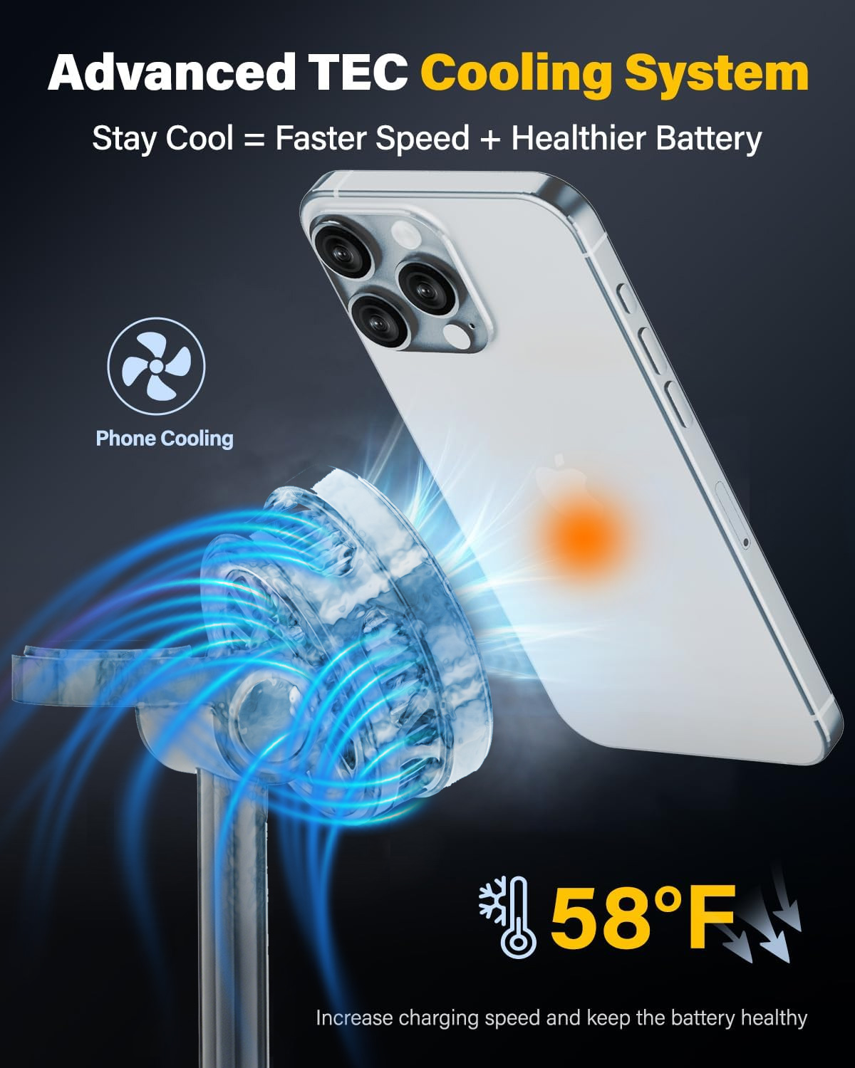 磁気式3in1ワイヤレス充電器 25W Qi2.2 半導体冷 - Cooling Rack Wire のレビューと価格