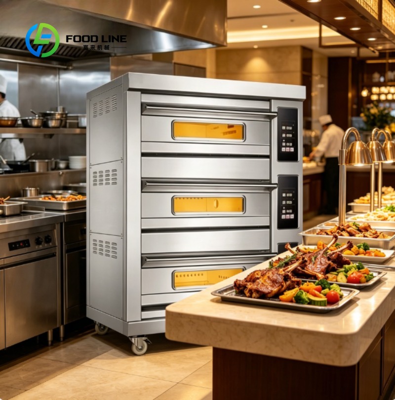 業務用オーブン ステンレス製電気式ベーキングオーブン パン屋 - Commercial Kitchen Baking Equipment のレビューと価格
