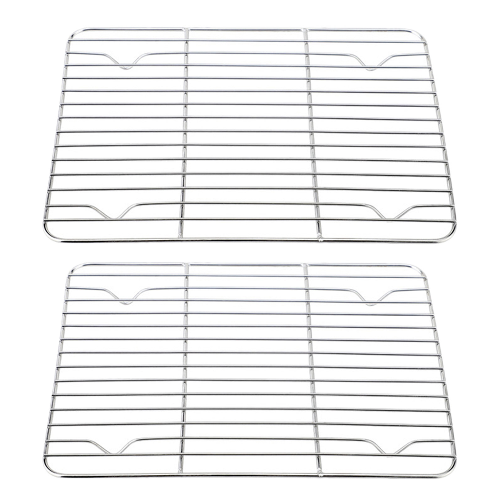 ステンレス製焼き網2個組。冷却ラック、ワイヤー製、蒸し器、オ - Cooling Rack Wire のレビューと価格