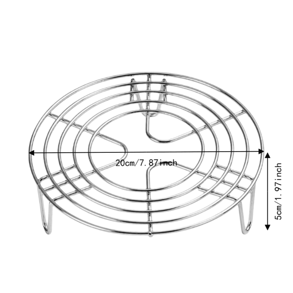 耐久性のあるステンレス製蒸し器ラック、丸型厚鋼線冷却ラック、 - Cooling Rack Wire のレビューと価格