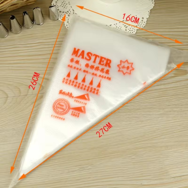 大型絞り袋 100 個使い捨てペストリーバッグ、厚いアイシン - Piping Bag Disposable のレビューと価格