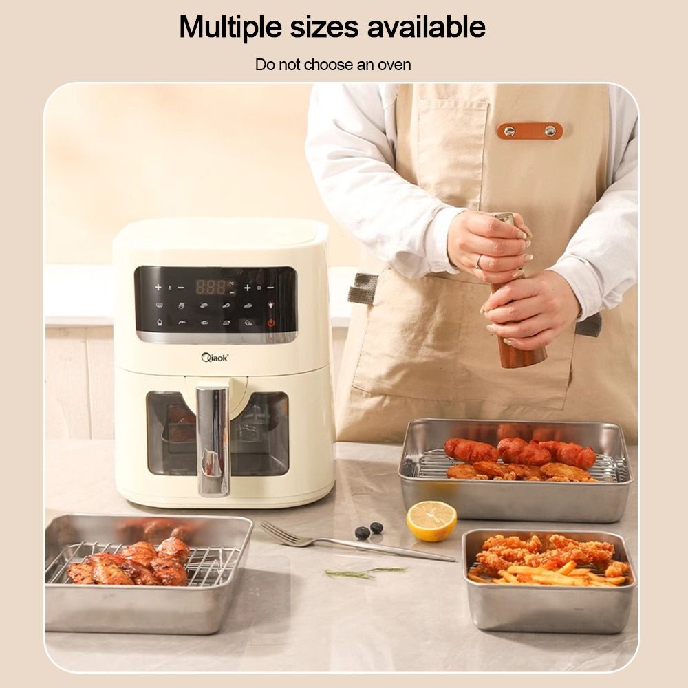 ラウンドスクエアクッキングラック足付き 304 ステンレス鋼 - Kitchen Baking Rack のレビューと価格