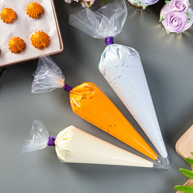 100個入り 厚手使い捨てパイピングバッグ、耐久性があり再利 - Piping Bag Disposable のレビューと価格