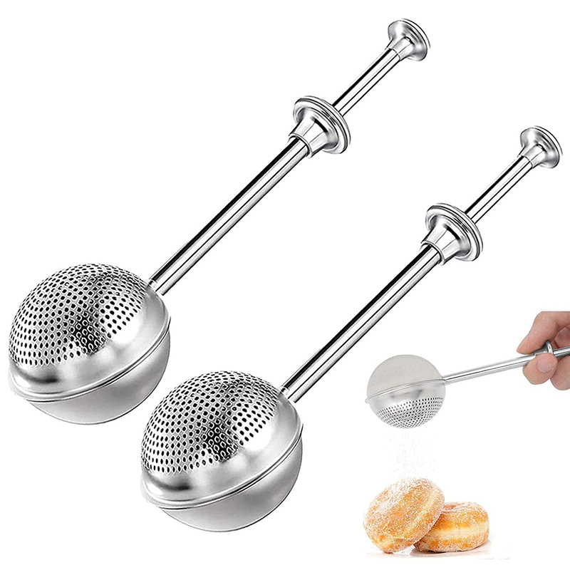 ステンレス鋼製粉フィルタースプーン、砂糖、小麦粉、スパイス用 - Kitchen Baker のレビューと価格