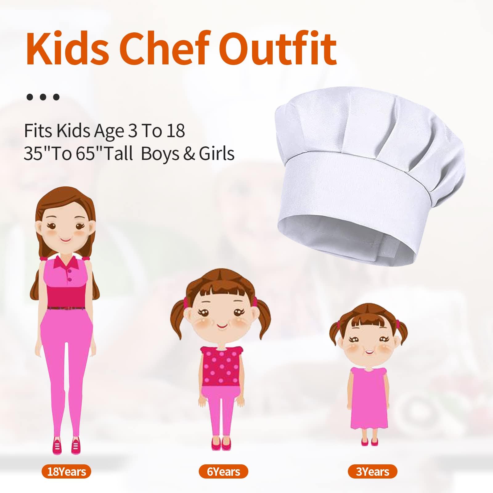 4個入り ホワイトパーティーキャップハット コスチューム キ - Kitchen Baker のレビューと価格