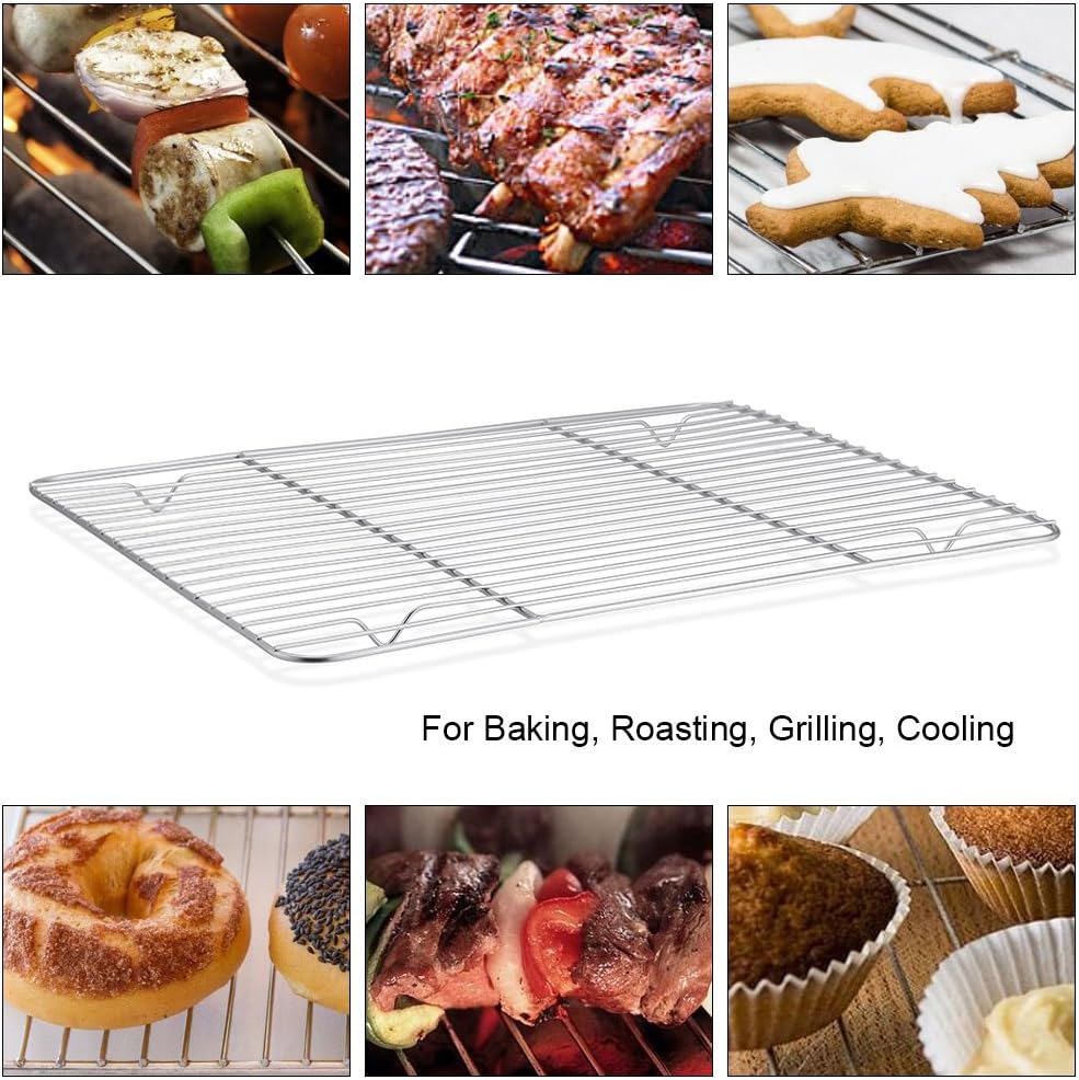 P&P CHEF 9.7フィート x 7.3フィート 冷却ベ - Cooling Rack Wire のレビューと価格